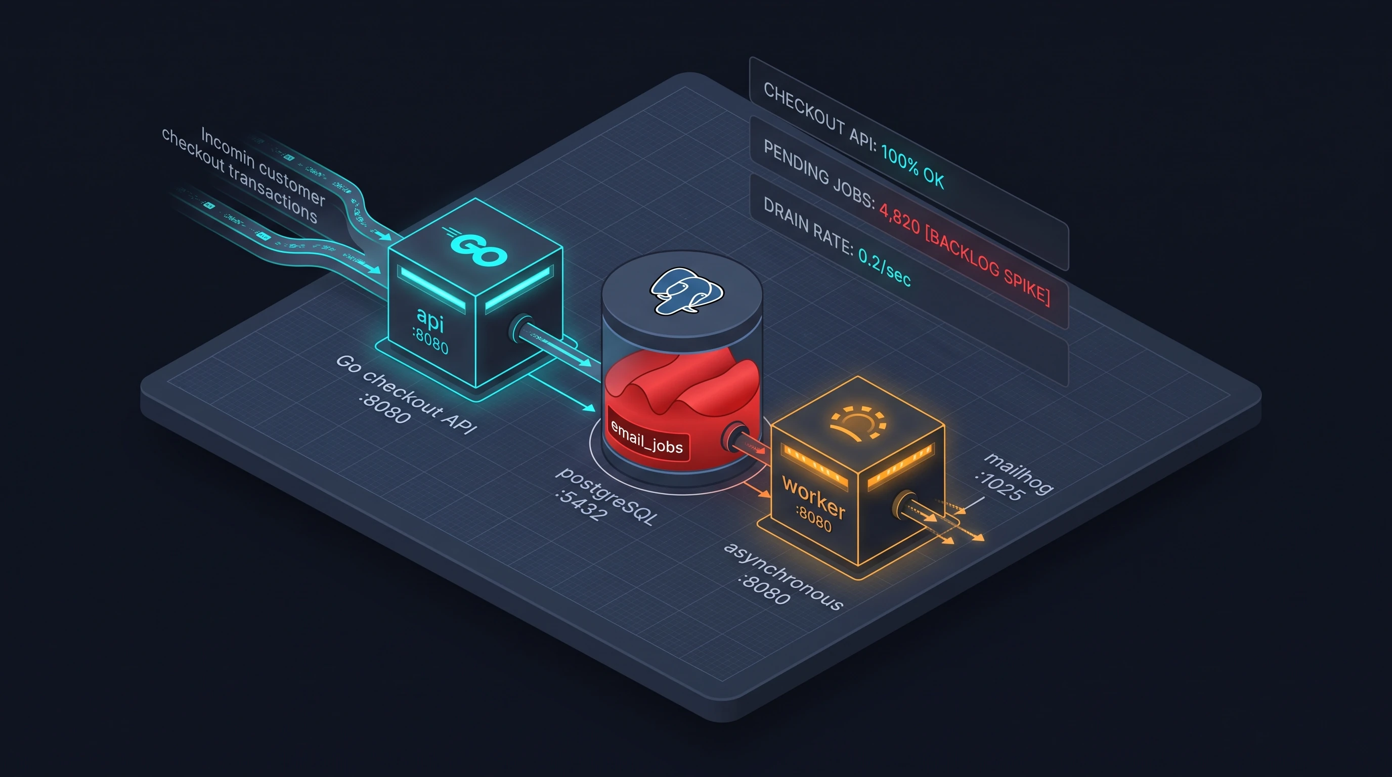 Incident #24 — Background Worker Queue Meltdown